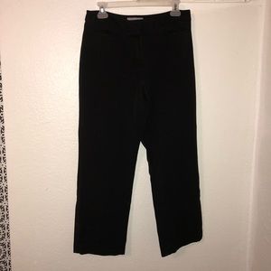 Full length black dress pants